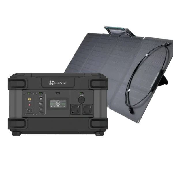 Система автономного живлення однофазна Ezviz CS-PS1300 (CN066)(FR) + EcoFlow 110W