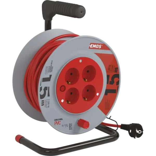 Мережевий подовжувач EMOS P19515 15м на котушке
