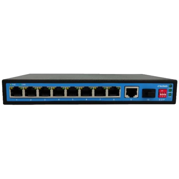 Комутатор 10 портів некерований Ewind EW-S1910CFE-DP