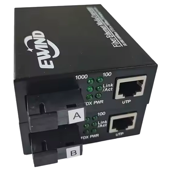 Медіаконвертер Ewind EW-810GS-20A/B 1000M