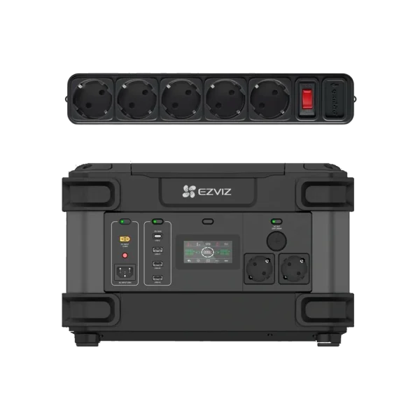 Портативне джерело живлення Ezviz CS-PS1300 (CN066) (FR) 2000 Вт + сетевой фильтр Gembird SPG5-G-6B