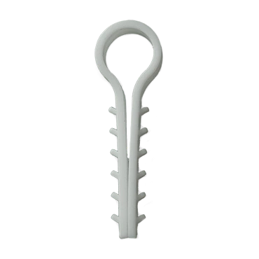 ялинка кругла d 12 біла (100 шт) Дюбель Ziplex