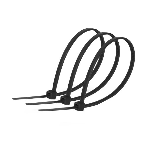 Стяжка кабельна 4х150 чорна (пач. 100 шт.) RZ CT-B4150