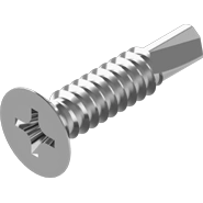 Гвинт TEX-W 3,9х19 цб потай PH окон (1000 шт. в уп)