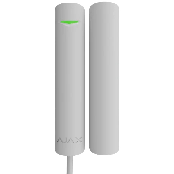 Сповіщувач Ajax DoorProtect G3 Fibra ASP white проводной магнитоконтактный открывания, удара и изменения угла наклона