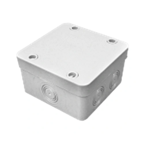 розподільна 100х100х50 сіра гладкостінна Коробка (032-21045-100)