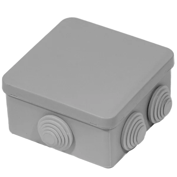 Коробка розподільча квадратна зовнішня IP54, UEA (100х100x50)