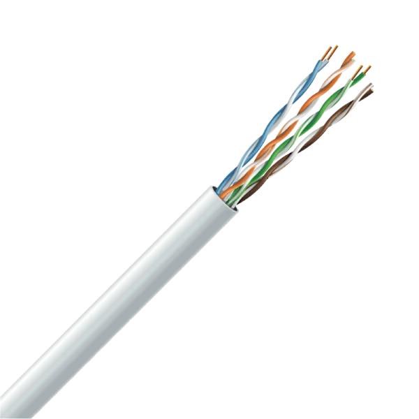 мідь внутрішній ЗЗКМ Кабель Cat. 5e U/UTP 4х2х24 AWG, бухта 305м.(7091001)