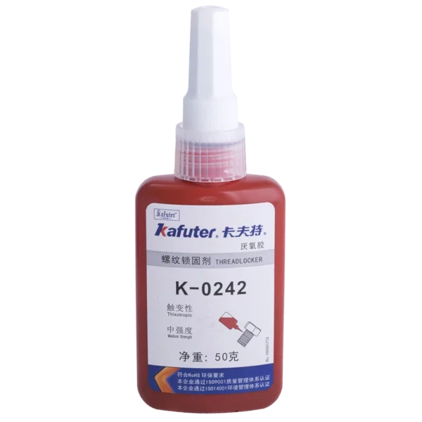 Лак фіксатор різьби гвинтів синій Kafuter K-0242 50ml