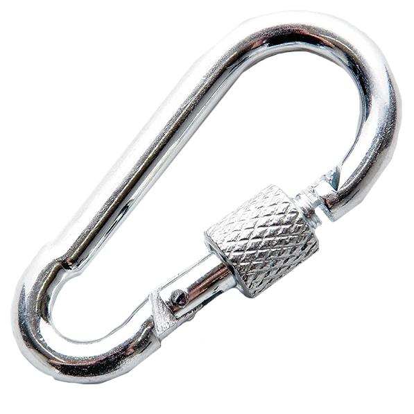 Карабін із замком APRO 8х80мм (10шт)