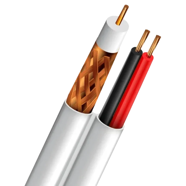 Кабель коаксіальний TRINIX SL-59+2*0,44 CU INDOOR (305м)