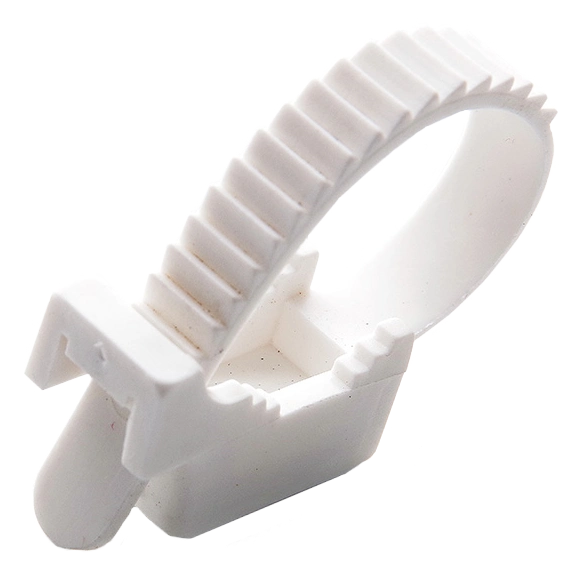 Кріплення ремінцеве біле 10х120 мм (пач. 50 шт.) APRO KR-33W