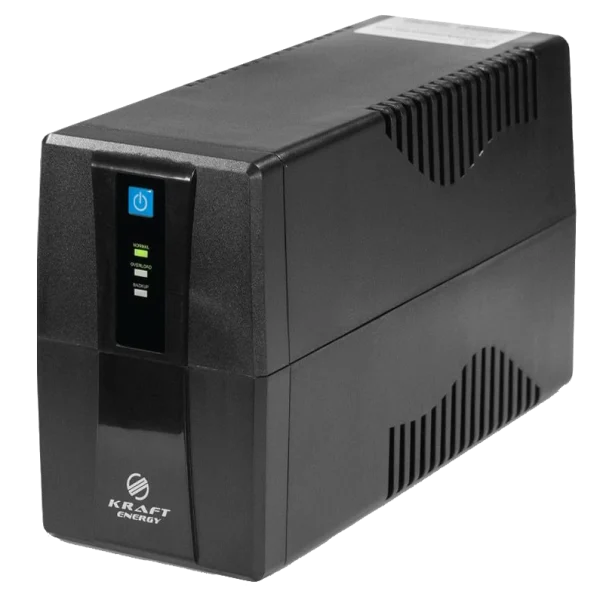 Джерело безперебійного живлення Kraft KRF-650VA/390W(LED)LiFePO4 UPS