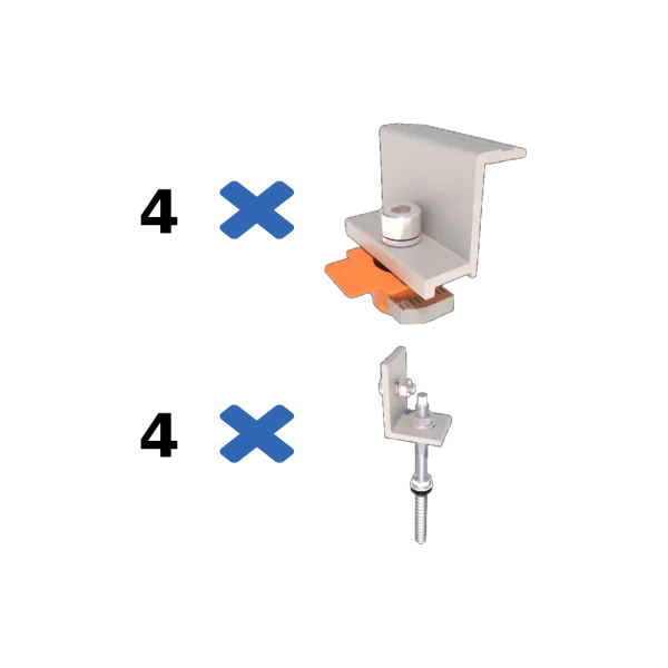 Комплект кріплень Kripter MetalTile I к металлочерепице