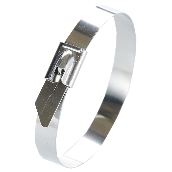 Стяжка металева нержавіюча APRO 7.9х370 (пач. 100 шт.)