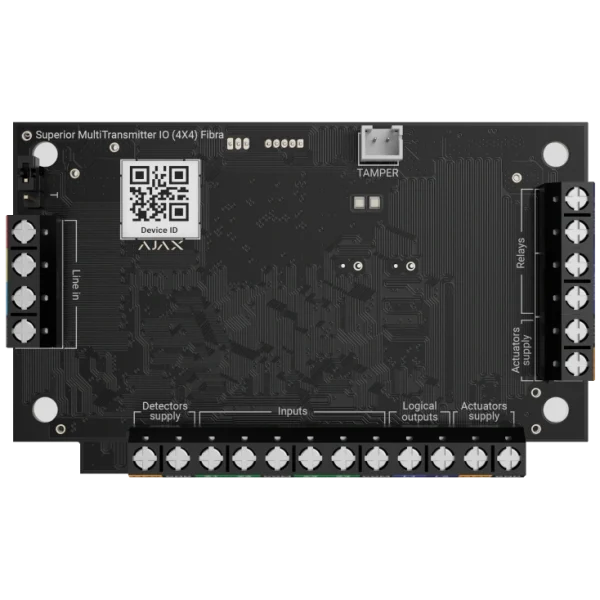 Модуль для інтеграції Ajax Superior MultiTransmitter IO (4X4) Fibra 8ми проводных устройств