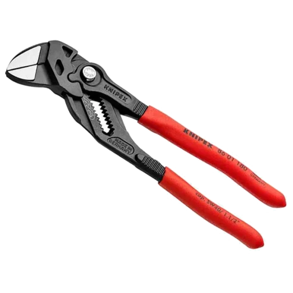 Кліщі переставні-гайковий ключ KNIPEX 86 01 180