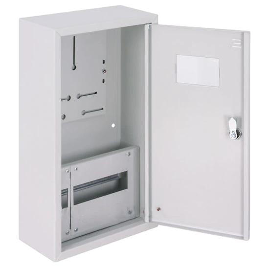 Корпус обліку металевий IP31 навісний під 3ф лічильник, 12 модулів E.NEXT e.mbox.pro.n.f3.12