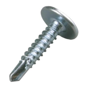 Саморіз APRO 4,2х19 с пресс-шайбой со сверлом цинк белый (пач 200шт)