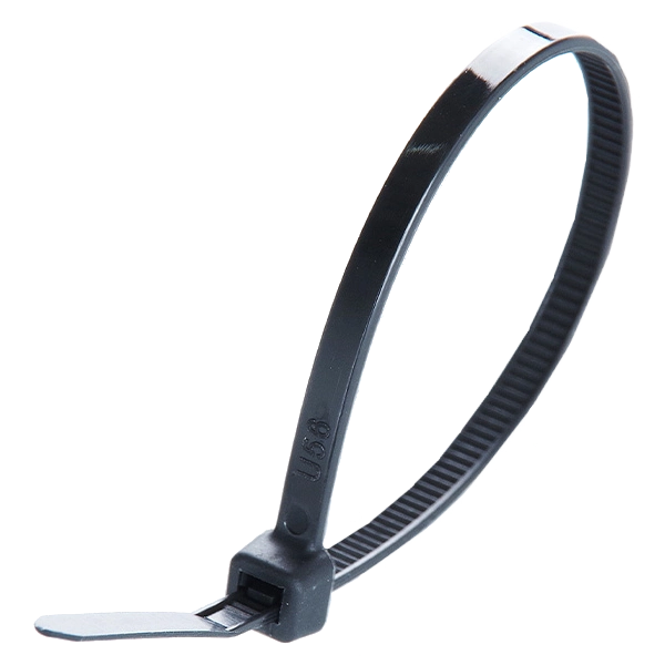 Стяжка кабельна 4.6х400 чорна 100шт APRO CT-B46400