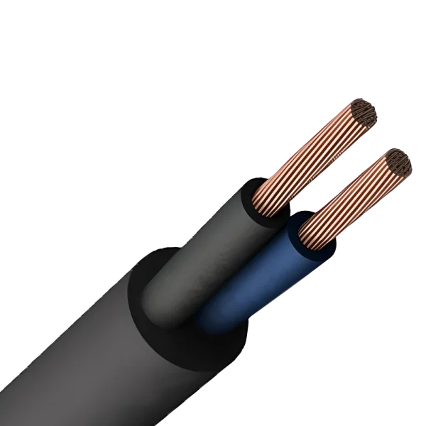 Кабель силовий ПВСнг-нд(LS) 2х1,5 черный (Бухта 100м)