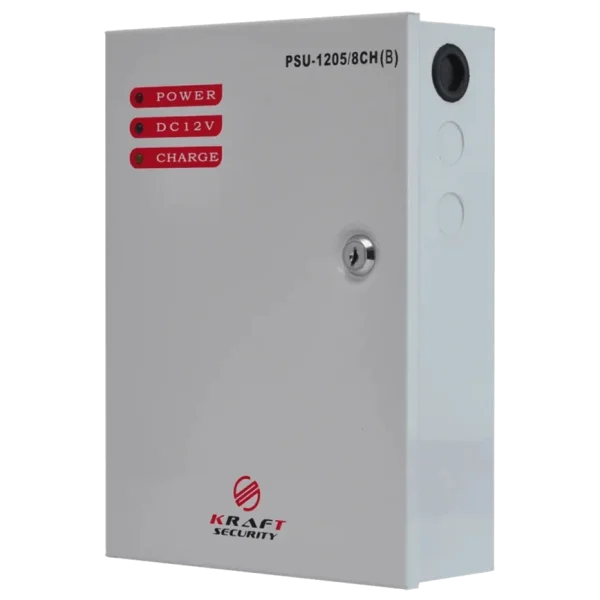 Джерело безперебійного живлення Kraft PSU-1205/8CH(B)