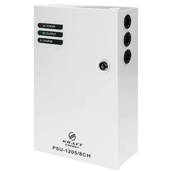 Джерело безперебійного живлення Kraft PSU-1205/8CH