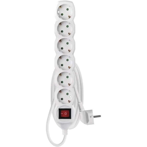 Мережевий подовжувач EMOS P1621R 6 розетки 1.5 м