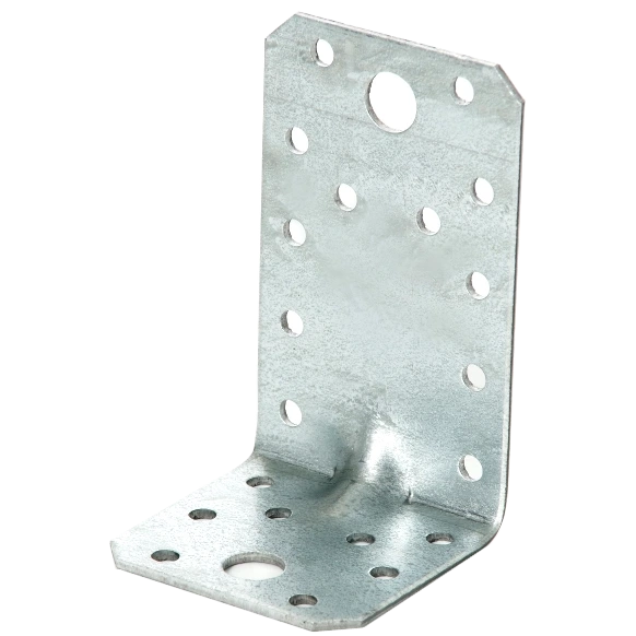 Кутник з посиленим ребром APRO 90х50х55х2.0 (10 шт)