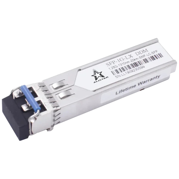 Модуль ALISTAR SFP-1G-LX-D SFP 1G 2SM LC 20KM 1310nm DDM