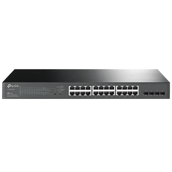Комутатор 24 порти керований TP-LINK TL-SG2428P PoE+ 1000М