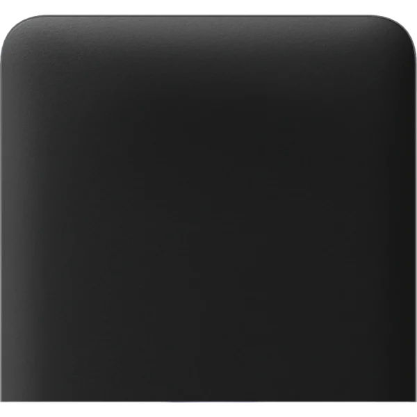 Кнопка Ajax SideButton (1-gang) black vertical