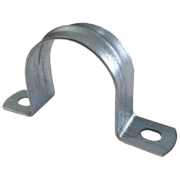 Скоба оцинкована дволапкова TNSy СMM-22 d24-26мм (пак 50шт)