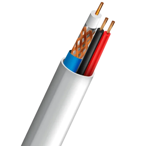 Кабель коаксіальний TRINIX SL-59+2*0,5 CU INDOOR "ОS" структура (305м)