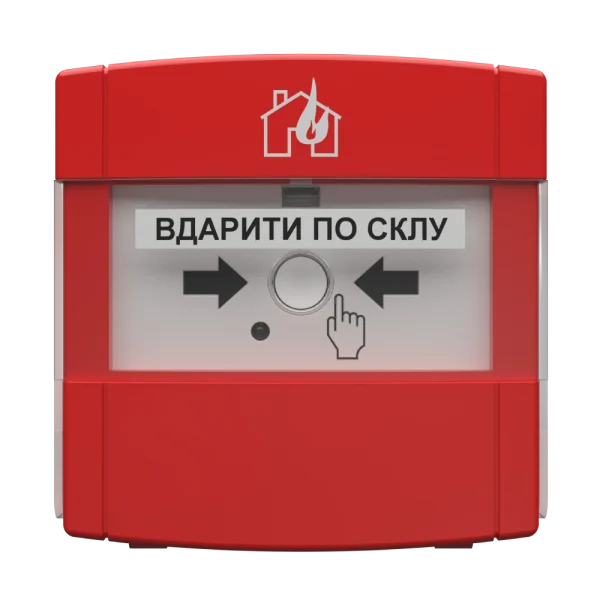 ручний адресний пожежний сповіщувач Тірас Tiras СПР