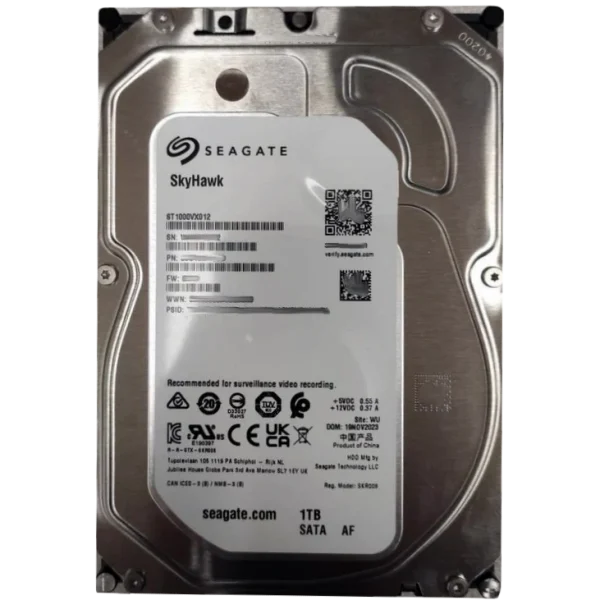 Жорсткий диск внутрішній Seagate SkyHawk ST1000VX012 1Тб