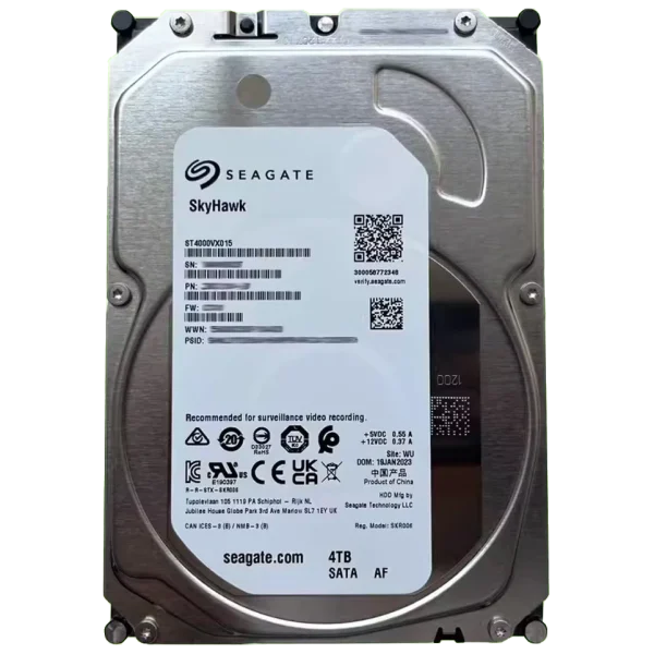 Жорсткий диск внутрішній SEAGATE SkyHawk ST4000VX015 4Тб