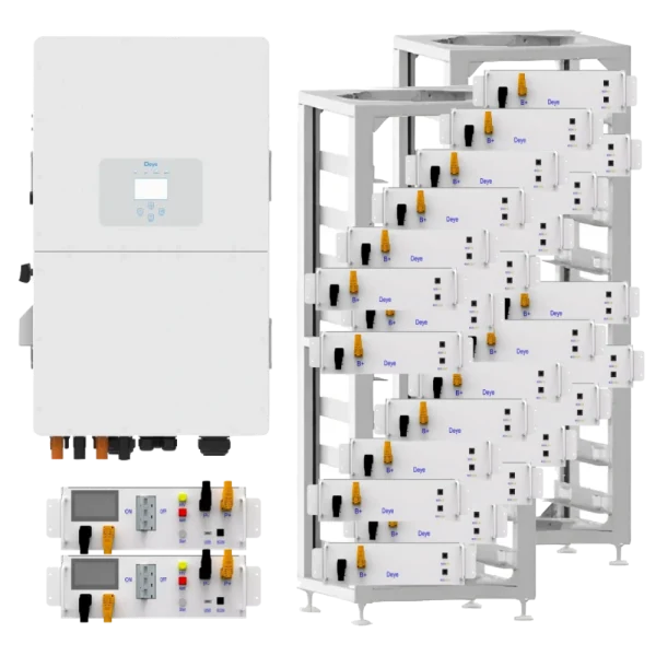 Система безперебійного живлення трифазна Deye SUN-50K-SG01HP3-EU-BM4 50кВт 120кВт•ч