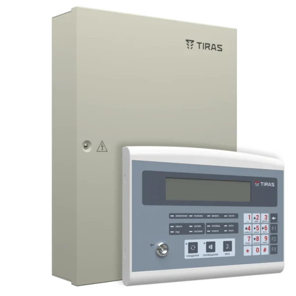 Прилад приймально-контрольний пожежний Тірас ППКП "Tiras -16.128 П"
