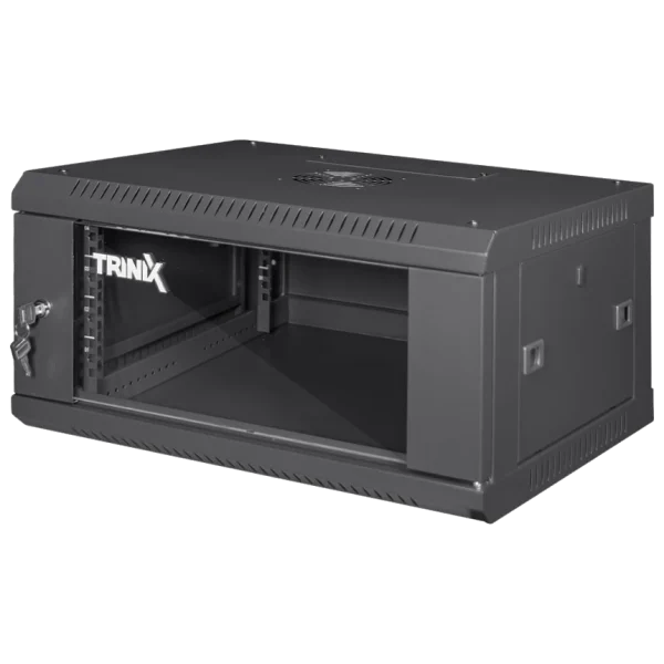 Комутаційна шафа Trinix TRX-6U/600x450x370 Black