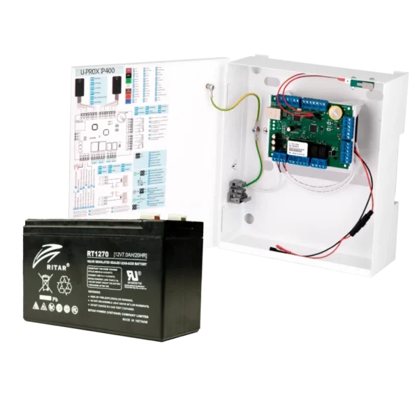 Комплект прилад доступу та акумулятор U-Prox IP400 IP + Ritar RT1270