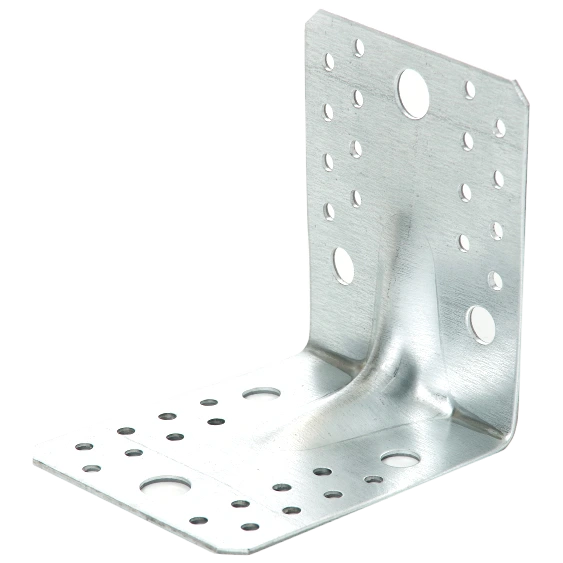 Кутник з посиленим ребром APRO 105х105х90х2.0 (5 шт)