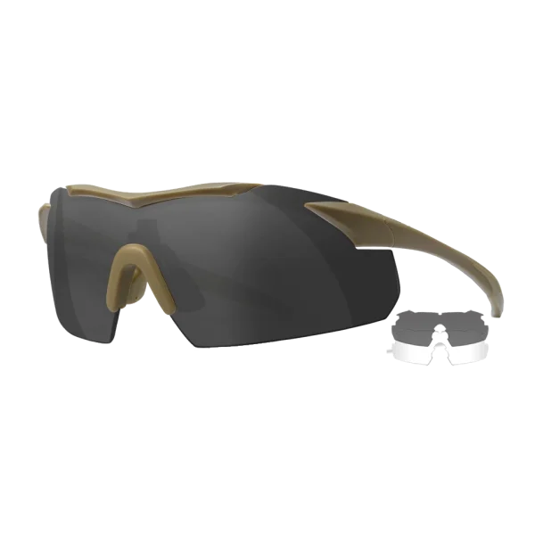 Захисні балістичні окуляри Wiley X VAPOR 2.5 Сірі/Прозорі лінзи