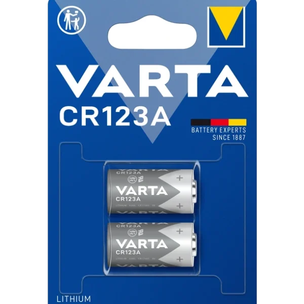 Батарейка CR123A VARTA BLI 2 LITHIUM
