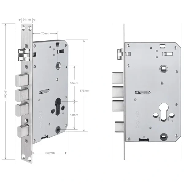 Врізна частина SEVEN LOCK 7068