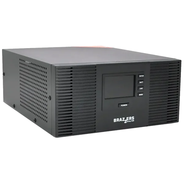 ДБЖ під під зовнішню АКБ BRAZZERS BRSW-LFP-1000-12 (800Вт)