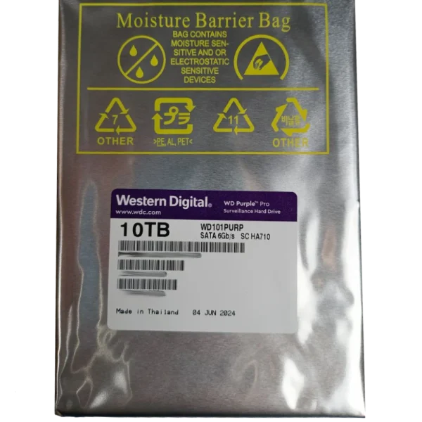 Жорсткий диск внутрішній Western Digital Purple Pro WD101PURP 10Тб