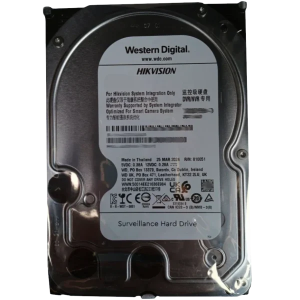 Жорсткий диск внутрішній Western Digital WD22PURU-78