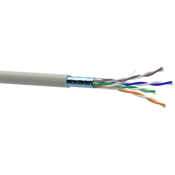 Кабель (FTP безгалогенний LSOH) бухта 305м OK-NET КПВонг-HFЭ-ВП (200) 4*2*0,51 (F/UTP-cat.5E LSOH)