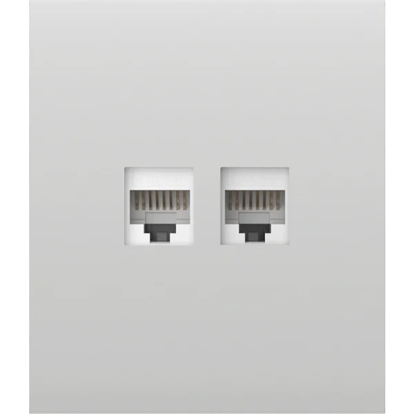 Фронтальна панель Ajax CenterCover (LAN) white